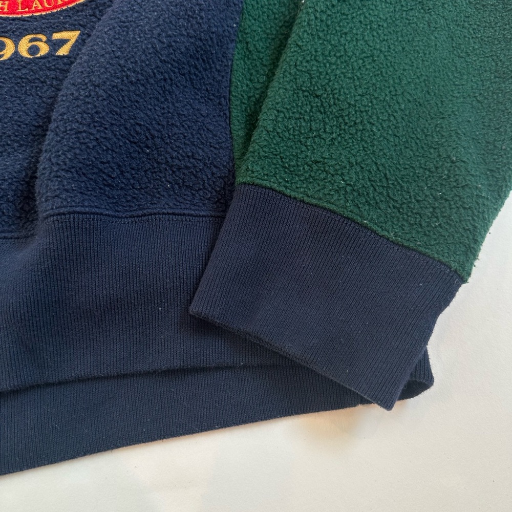 Polo Ralph Lauren Crest Logo Embroidered Sweatshirt Sweater medium - Picture 10 of 11